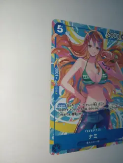 Nami P-112 Heroines CUP Event ONE PIECE Card Game Japanese Near Mint - Image 3