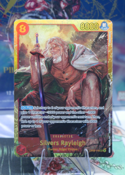 One Piece PRB02 Reprint OP08-118 SEC Silvers Rayleigh Two Legends Eng - Image 1