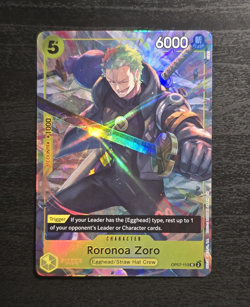 Roronoa Zoro OP07-113 Illustration Box Vol.3 Promo Foil One Piece TCG NM - Image 1