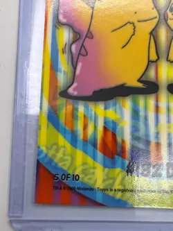 Pokemon Topps 2000 TV Animation Series 2 Stick-Ons #132 Ditto Card 5 of 10 (NM) - Image 4