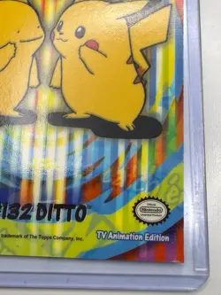 Pokemon Topps 2000 TV Animation Series 2 Stick-Ons #132 Ditto Card 5 of 10 (NM) - Image 5