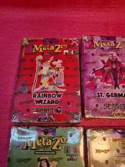 MetaZoo Seance Theme Deck Lot 4 Sealed Morgana Rainbow Wizard St Germai - Image 2