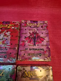 MetaZoo Seance Theme Deck Lot 4 Sealed Morgana Rainbow Wizard St Germai - Image 3