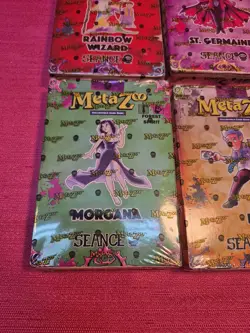 MetaZoo Seance Theme Deck Lot 4 Sealed Morgana Rainbow Wizard St Germai - Image 5