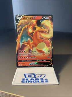 Pokemon TCG Charizard v Crown Zenith 018/159 Holo Ultra Rare - Image 1