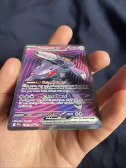 Pokemon TCG Genesect EX 161/086 Black Bolt Full Art Illustration Rare Card - Image 3