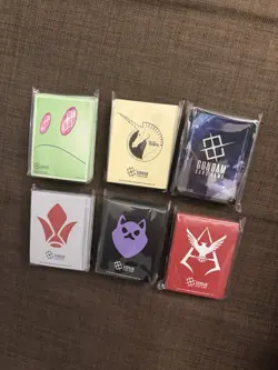 Gundam Card Game Official Card Sleeves (P-Bandai Exclusive) Brand New Sealed - Image 1