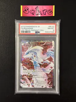 PSA 8 Reshiram Radiant Collection BW Legendary Treasures RC22/RC25 Pokemon Card - Image 1