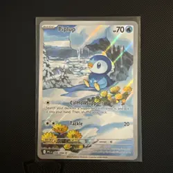 Piplup 098/094 - Phantasmal Flames - Illustration Rare - Pokemon TCG - Image 1