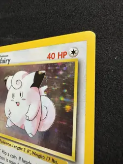 Clefairy 5/102 1999 Base Set Holo Rare Vintage WOTC Pokemon TCG Cards - Image 3