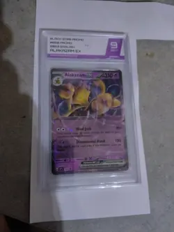 Pokemon TCG Alakazam ex Promo 2023 English Graded Mint 9 TG - Image 3
