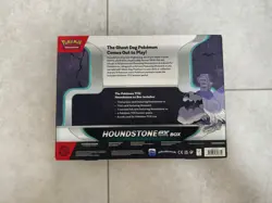 Pokemon TCG Houndstone EX Collection Box New Factory Sealed 4 Packs & Promo - Image 2