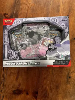 Pokemon TCG Houndstone EX Collection Box Factory Sealed Brand New - Image 1