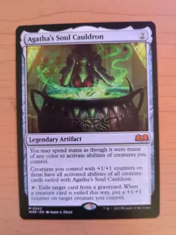 Agatha's Soul Cauldron Wilds of Eldraine Magic the Gathering Regular Card 0242 - Image 1