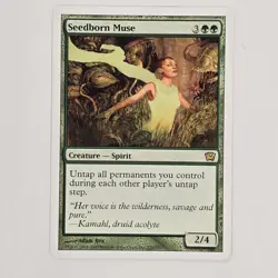 Seeborn Muse 9th Edition Magic The Gathering Rare MTG Green Trading Card - Image 1