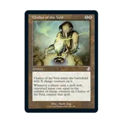 WOTC MtG Time Spiral: Remastered Chalice of the Void (S) NM - Image 1