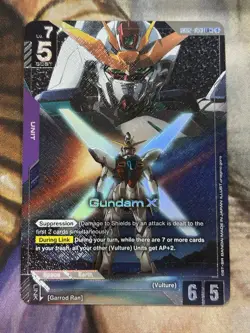 Gundam X LR+ GD02-053 Dual Impact Gundam Card Game English Alt Art - NM 🔥 - Image 1