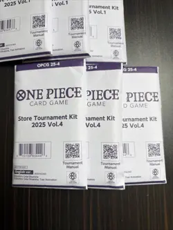 One Piece TCG Store Tournament Kit 2025 Vol 1 & 2025 Vol 4 - 10 Mixed Kits - Image 3
