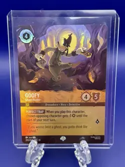 Disney Lorcana Goofy Ghost Hunter Whispers In The Well 205/204 - Image 1