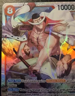 Edward.Newgate OP16-003 Foil Super Rare The Time Of Battle One Piece Card Game - Image 2