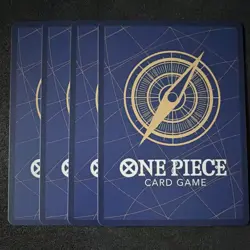 Playset Bandai One Piece TCG Edward.Newgate OP16-003 Parallel Foil Red EN x4 - Image 2