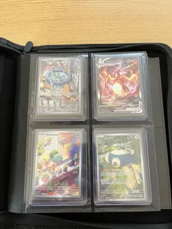 Pokemon Card Binder Collection IR AR SIR FULL ARTS EX English And Japanese Lot - Image 1