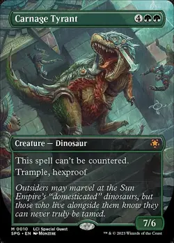 Magic The Gathering MTG CARNAGE TYRANT Special Guests NM Near Mint - Image 1