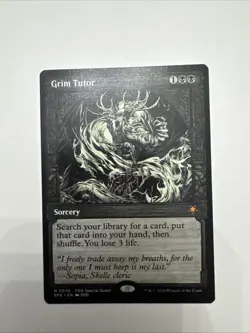 Grim Tutor (Showcase) Special Guests Mtg Magic The Gathering Card - Image 1