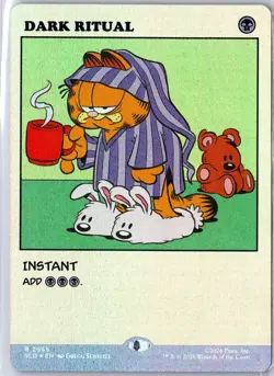 Dark Ritual (2665) 2665 Secret Lair Drop Series Garfield MTG Foil NM - Image 1