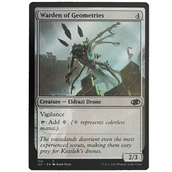 x1 Warden of Geometries J22 MTG M/NM Common Colorless Creature Eldrazi Drone TCG - Image 1