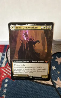 Extus, Oriq Overlord (Extended Art) Strixhaven: School of Mages Regular - Image 1