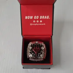 New Officially Licensed Magic The Gathering Championship Tournament Ring MTG 12 - Image 1