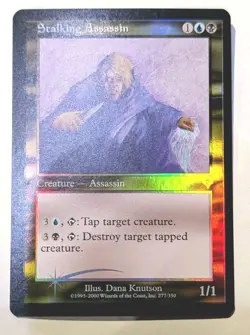 Stalking Assassin Invasion - MTG VINTAGE FOIL RARE - Image 1