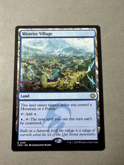 Mistrise Village Tarkir: Dragonstorm Regular MTG NM - Image 1