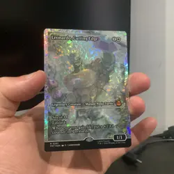 Leonardo Cutting Edge 291 MTG : Teenage Mutant Ninja Turtles - Fracture Foil - Image 2