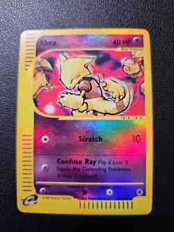 ABRA 93/165 Expedition REVERSE HOLO RH E-Series E-Reader Pokemon TCG card VLP-NM - Image 1