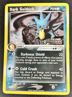 Dark Golduck 35/109 Ex Team Rocket Returns w Rare Stamp Holo Pokemon TCG LP - Image 1