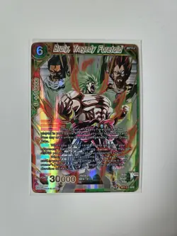 Dragon Ball Super Card Game Broly Tragedy Foretold BT7-115 SR NM Condition - Image 1