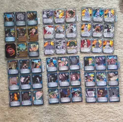 Bandai Naruto CCG Mixed Lot 221 Cards English Foil/Regular Ninja Jutsu Chase - Image 2