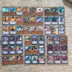 Bandai Naruto CCG Mixed Lot 221 Cards English Foil/Regular Ninja Jutsu Chase - Image 3