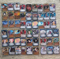 Bandai Naruto CCG Mixed Lot 221 Cards English Foil/Regular Ninja Jutsu Chase - Image 5