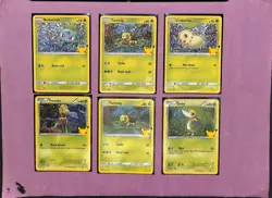 Pokemon 25th Anniversary McDonalds Promo Complete Master Set Holo + Base - Image 3