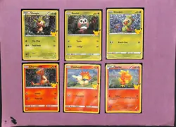 Pokemon 25th Anniversary McDonalds Promo Complete Master Set Holo + Base - Image 5