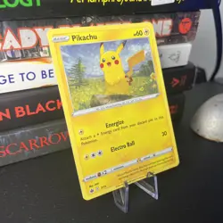 Pikachu 7/15 McDonald's 2022 Promo Holo Pokemon TCG Card EN 2022 NM - Image 2