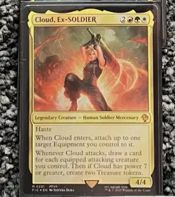 Cloud, Ex-SOLDIER (Surge Foil) Commander: Final Fantasy Foil - Image 1
