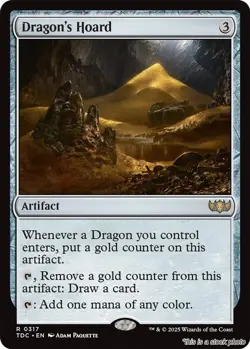 MTG Dragon's Hoard Card #317 Commander: Tarkir: Dragonstorm NM Magic - Image 1