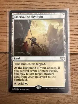 Mtg Magic The Emeria, The Sky Ruin NM Secrets Of Strixhaven #368 - Image 1