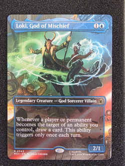 Loki, God of Mischief (Borderless) Marvel Super Heroes Regular - Image 1