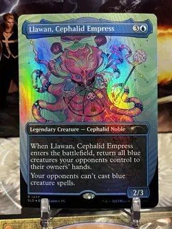 MTG | Llawan, Cephalid Empress ✨FOIL✨ (Secret Lair Cool Ocean Breeze) - Image 1