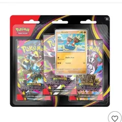 Preorder Pokemon pitch black 3 booster pack set - Image 1